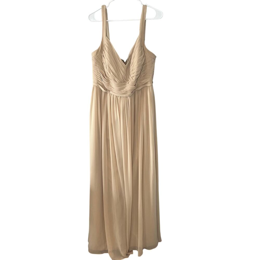 Azazie Wedding Guest Bridesmaid Prom Flowy Dress Size A16 Size 16